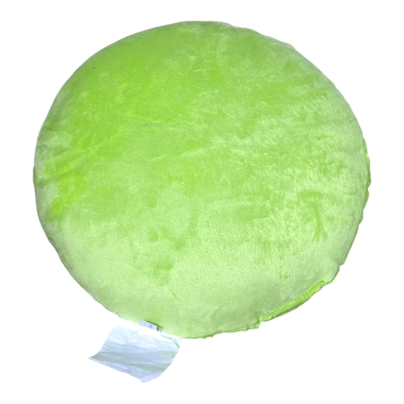 St. Patrick's Smiley Face Green Plush Pillow Bullseye's Playground Target New - Picture 3 of 6